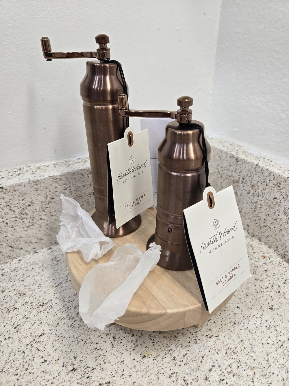 Hearth & Hand with Magnolia from Target the new copper salt and pepper grinder